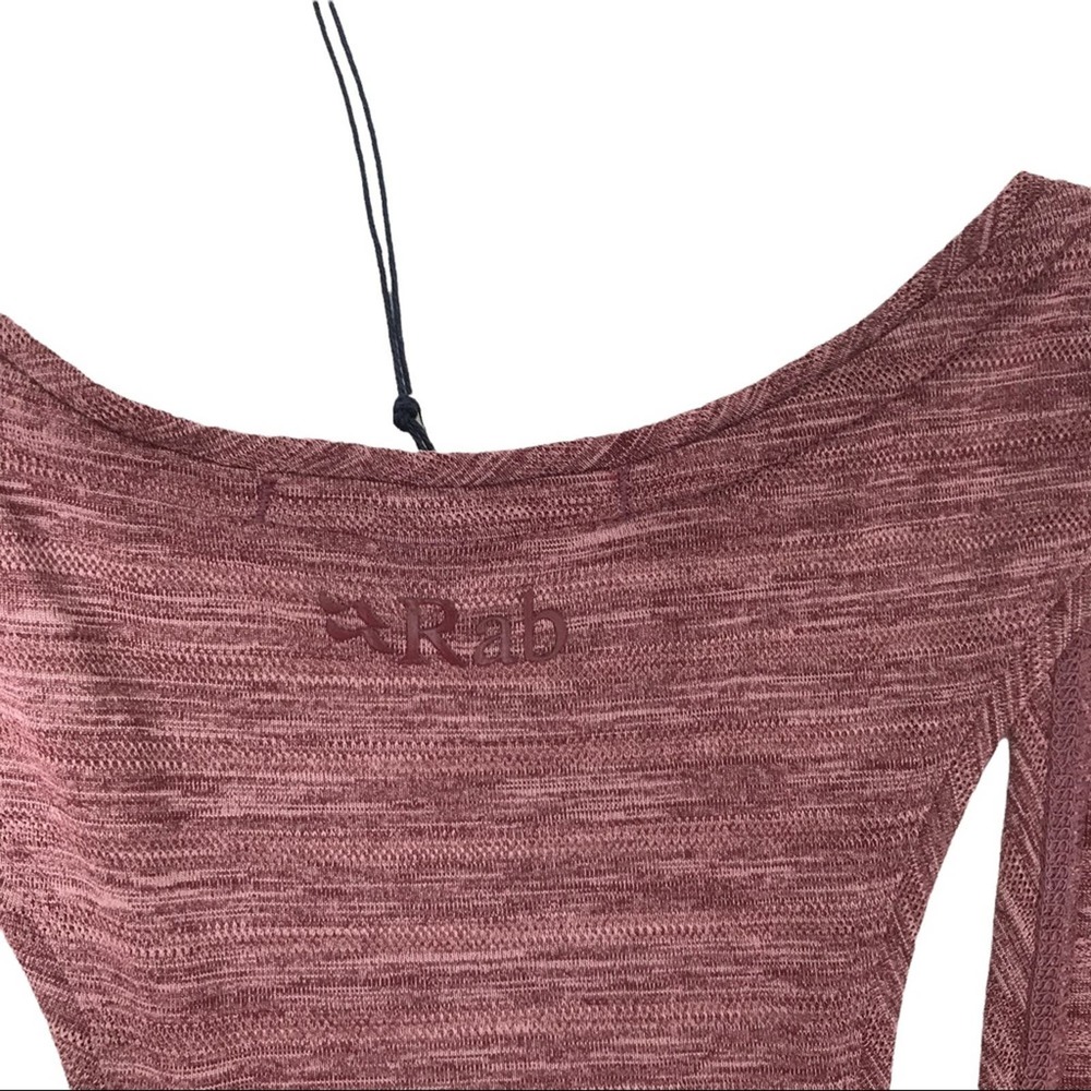 NWT Rab Womens Wisp Vest Storm Deep Heather Tank Top - Picture 8 of 9